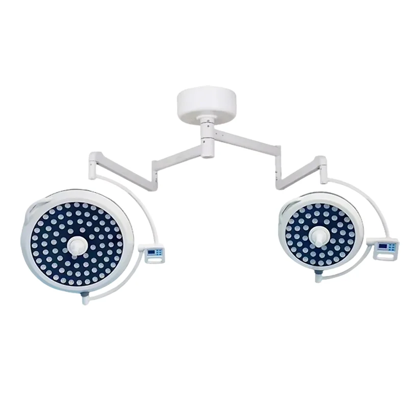Medical Operation Lamp Surgery Double Dome Vary Shadowless Surgery Led Ot Ceiling Surgical Operating LED Light Operationsleuchte