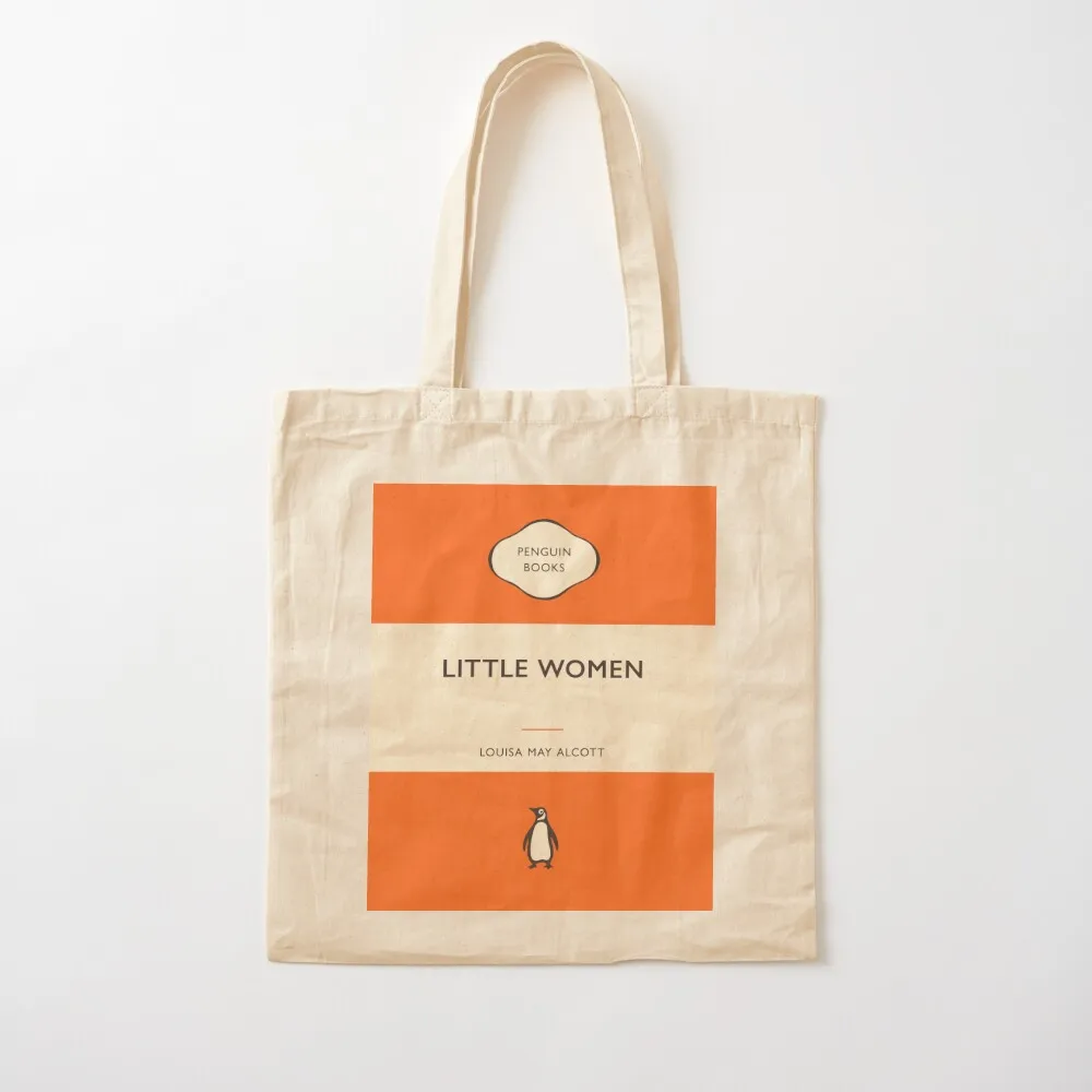Little Women Louisa May Alcott Penguin Book Cover Tote Bag large size bags Women's tote bag personalized tote Beach bag