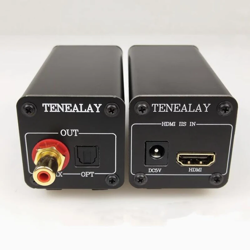 

DC 5V 1A HDMI IIS to coaxial optical fiber signal output I2S differential signal to COAX OPT SPDIF