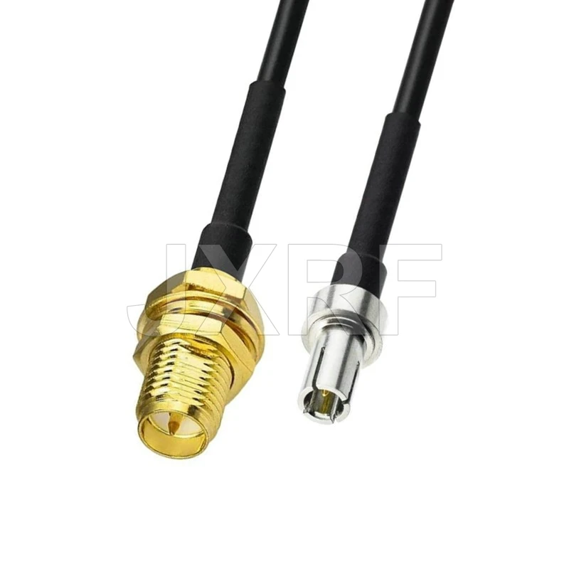 Adaptor SMA TO TS9 SMA Male Female Ke TS9 Konektor Sudut Kanan Lurus RG174 Kabel Pigtail 10CM 15CM 20CM 50CM untuk Modem 3G 4G