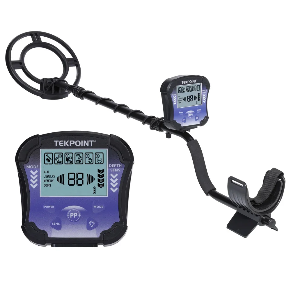 Portable MD8010 High Accuracy Underground Metal Detector, Adjustable Gold Treasure Hunter Metal Finder