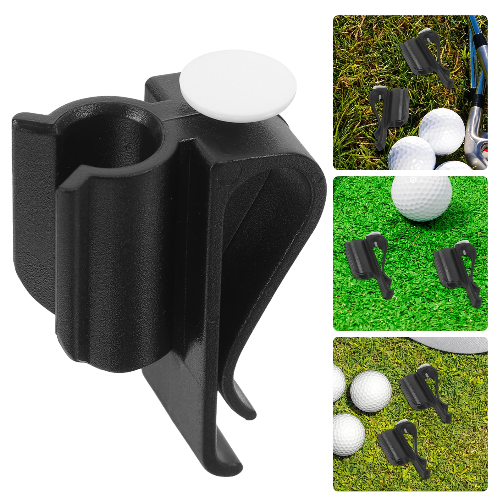 

4pcs Golfing Club Clamp Putter Holder Organizer Light Weight Durable Smooth Surface For Travel Home Golf Course Party School Use