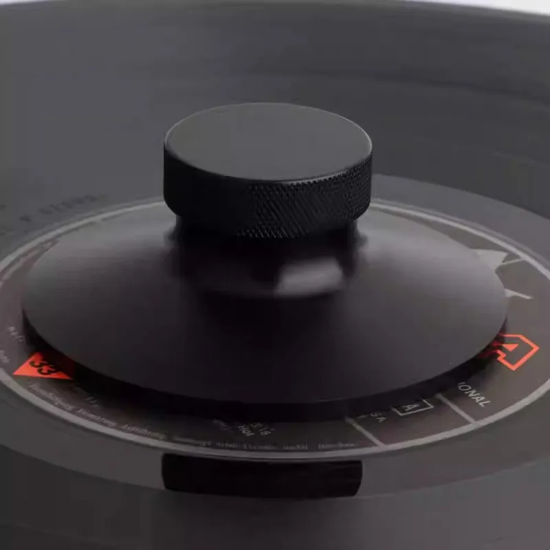 LP120 Aluminum Alloy Vinyl Record Player CD  , Record Player Special Disc Pressure , Shock Absorption Disc Town