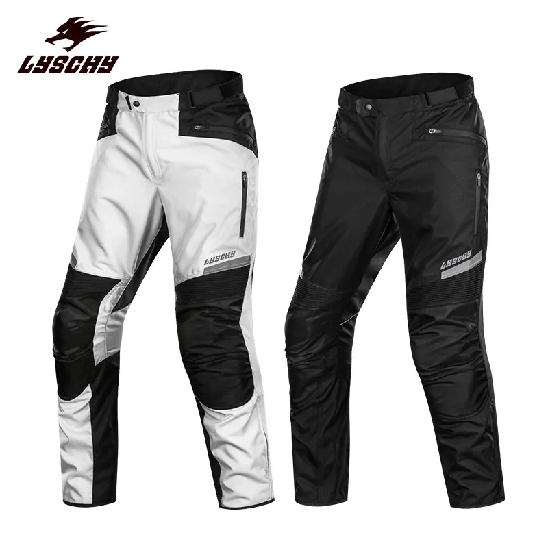 S-7XL Motocross Protective Gear Armor Clothing Motorbike Pants Breathable Waterproof Anti-Fall Motorcycle Riding Racing Trousers