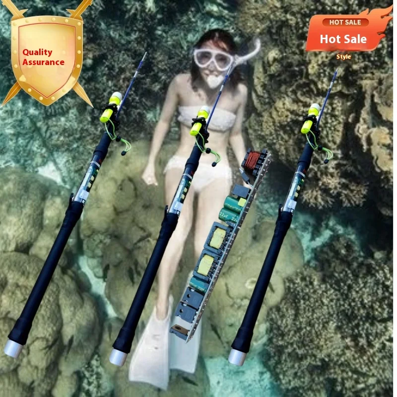 Disuasor tiburón portátil – Protección submarina con poste de buceo - imagen 3