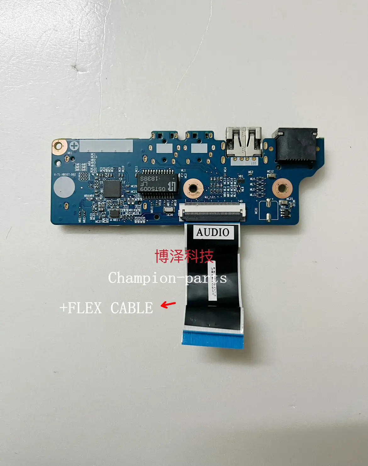 MLLSE AVAILABLE TX6TI ZX6 K670C CNB5S02 CW65 CNB5 L002 USB AUDIO INTERNET PORT BOARD FAST SHIPPING