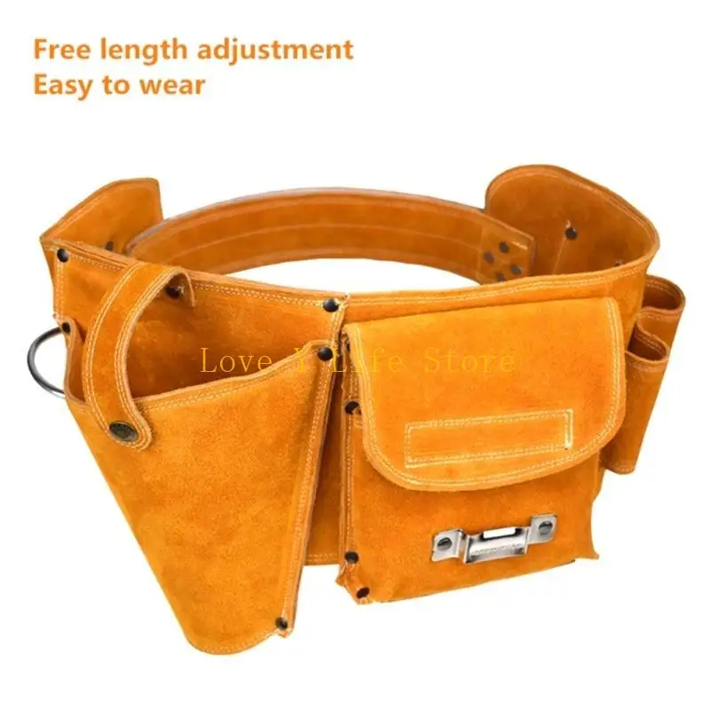 L74C Electricians Pack Waist Repair riparazione in pelle Hardware Borsa stoccaggio per uomini