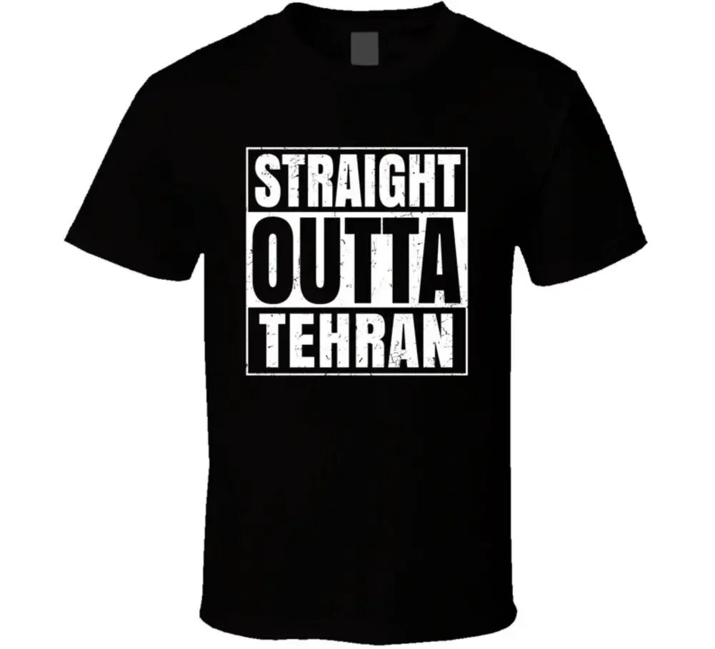 

Straight Outta Tehran Iran Compton Parody Grunge City T Shirt