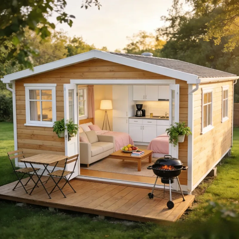 Solar-Powered Prefabricated Modular Container Villa Custom Design by China Supplier