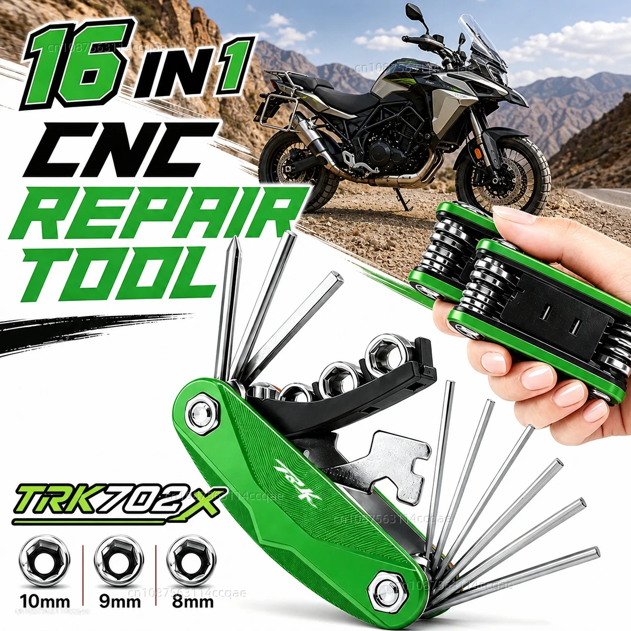For Benelli TRK702X TRK 702 X Trk 702x Motorcycle Tool Repair Kit Multifunctional Screwdriver Wrench Hex Key Set Portable Bike