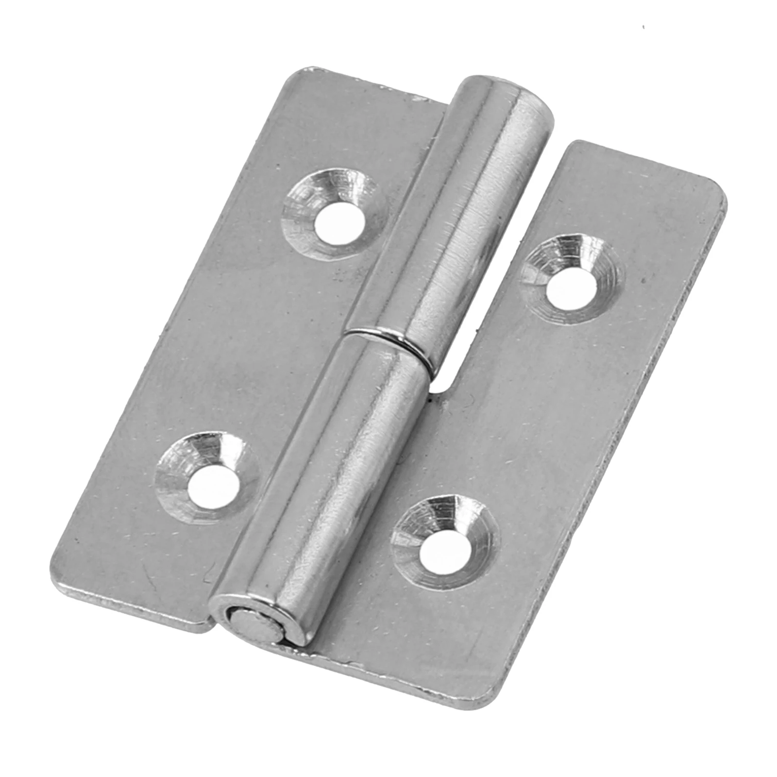 1pc 1Detachable 1Hinge 1Slip Joint Flag Lift Off Detachable Stainless Steel Door Hinge For Cabinets Wardrobes Doors