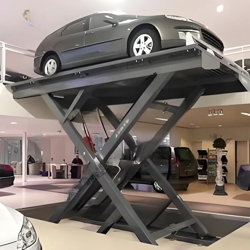 Kizang type car lift platform 4s store display shopping mall three-dimensional garage cargo lift car lift