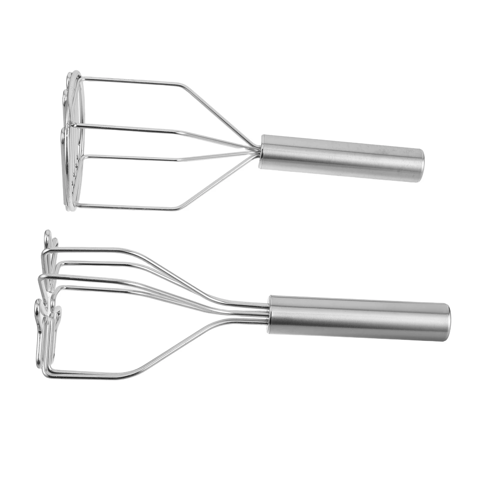 

2Pcs Stainless Steel Potato Masher Ricer Kitchen Gadget for Mashing Potatoes Sweet Potatoes and Other Vegetables