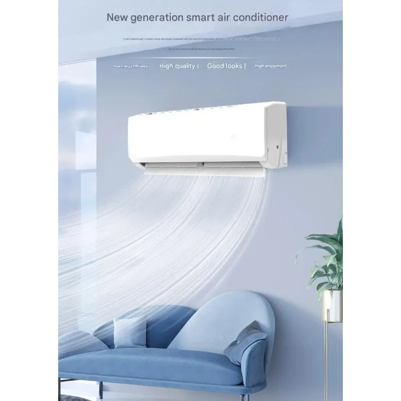 جودة ذكية 220 فولت 9000 وحدة حرارية بريطانية المنزل الذكي تشغيل/إيقاف مكيفات الهواء سبليت الحائط مكيف الهواء التبريد والتدفئة التيار المتناوب #3