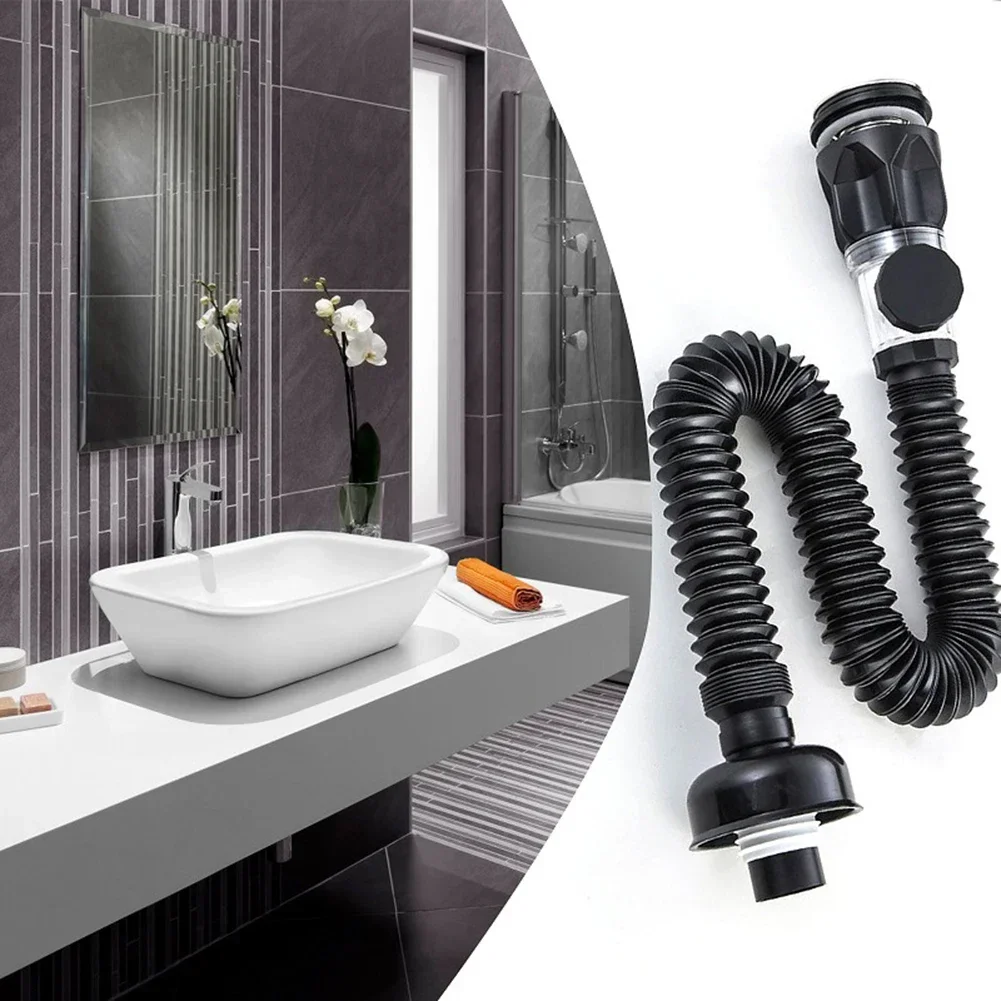 Bathroom Sink Drain Press Type Drain Fitting Anti-insect Design Brass And Stainless Steel Corrosion-resistant Plastic