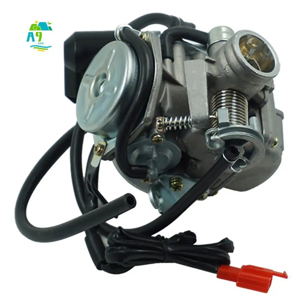 A09E-24Mm GY6 Carburetor ATV 125Cc 150Cc Fit For Kazuma Redcat Scooters Karts