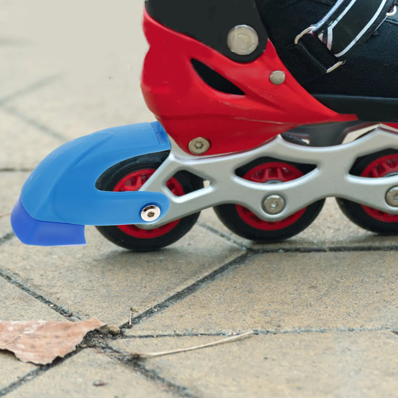 

Тормозной стопор для роликовых коньков, универсальный, для инлайн-коньков, тормозная накладка, прочная конструкция, простая установка, аксессуары для обуви для катания