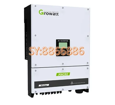 High Quality Growatt on Grid Solar Inverter 5Kw 10Kw 15Kw 30Kw 50Kw 220 V Ac 3 Phase Growatt Solar Inverter