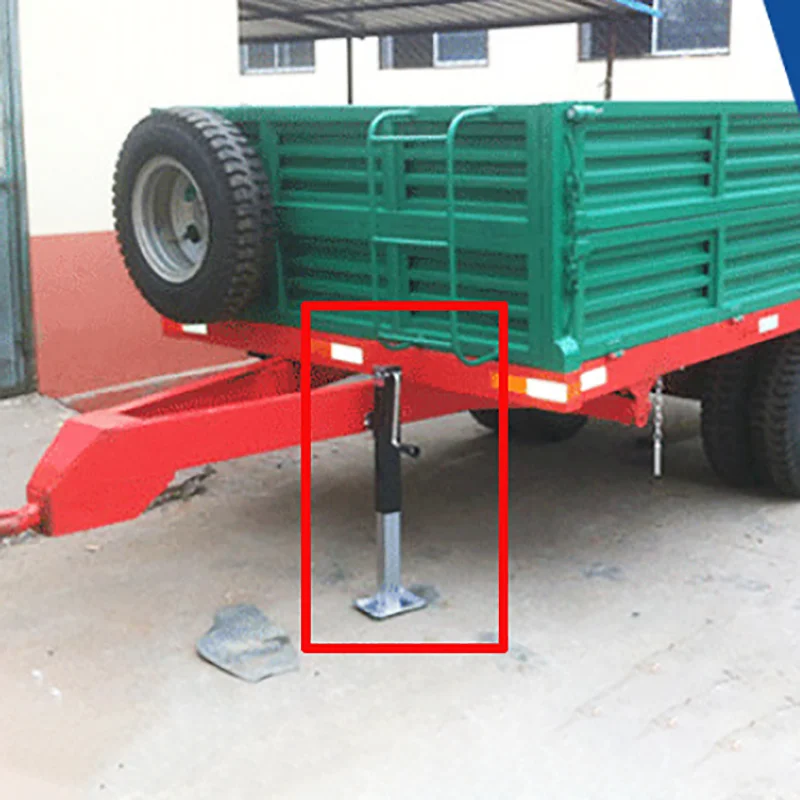 Trailer Jack Hand Guide Wheel Lifting Jack Trailer Bracket 1 Ton Thickened Farm Tools Support Frame