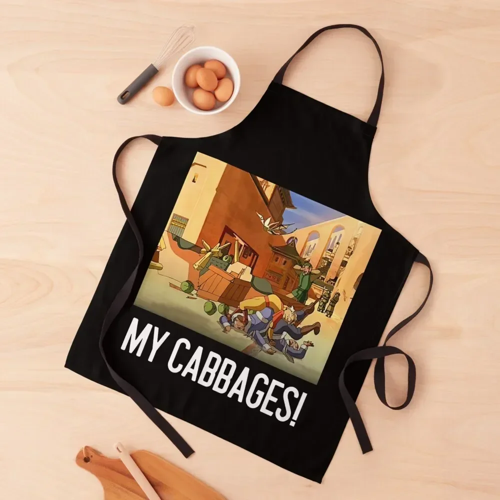 My Cabbages!! Apron professional hairdresser Kitchen Front chefs Apron