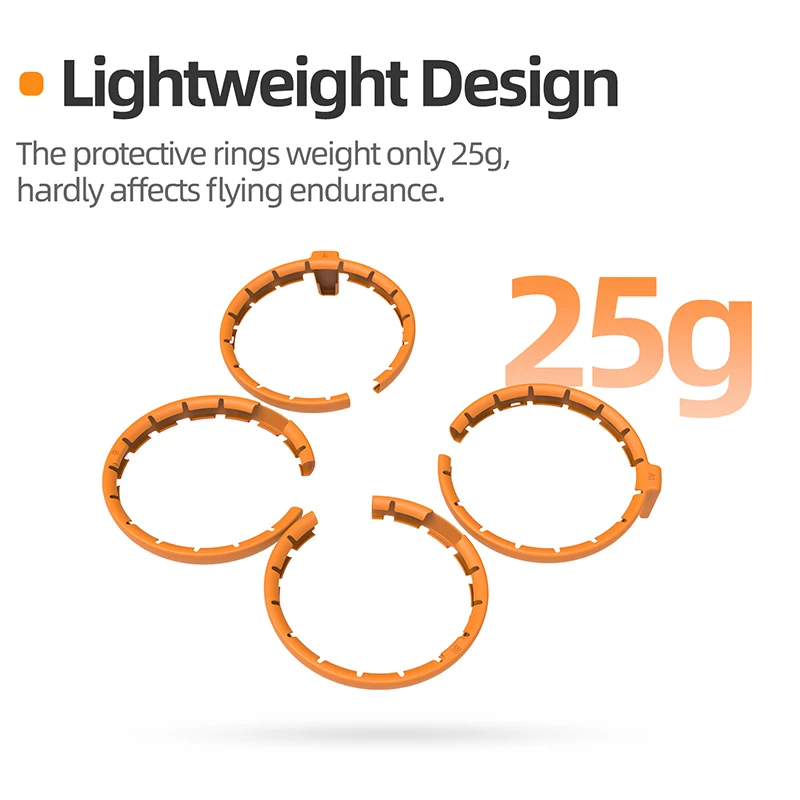 Voor DJI Flip Drone Propeller Guard Case Quick Release Armen Anti Drop Volledige Surround Bumper Ringen Protector Cover Accessoires