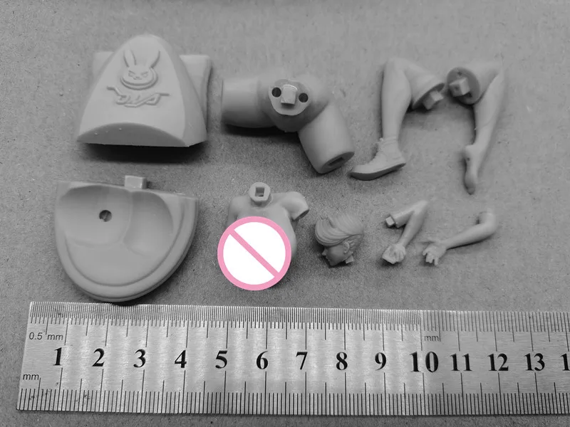 Resin Figure Boy Toys Die-casting Minis 1/24 Scale Telephone Girl NSFW Model Building Kits Unassembled Unpainted Hobby Diorama