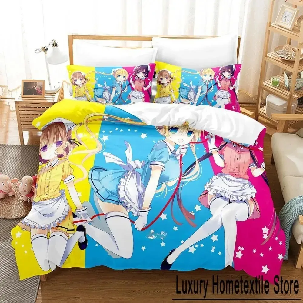 

3D Kawaii Blend S Bedding Set Single Twin Full Queen King Size Bed Set Adult Kid Bedroom Duvet cover Sets 3D Anime Bed Sheet Set