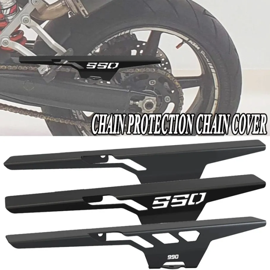 

Motorcycle For 990 SMT LC8 Supermoto 2009-2011 2012 2013 2014 Chain Guard Cover Sprocket Protector 990SMT 990 SMT Supermoto