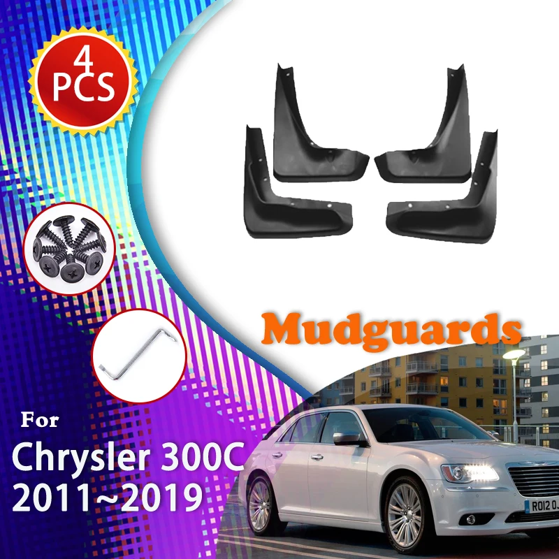 

Car Mud Flap For Chrysler 300C 2013 2011~2019 Front And Rear Wheel Splash Guard Mudflaps Fender Mudguards Auto Parts Accessories
