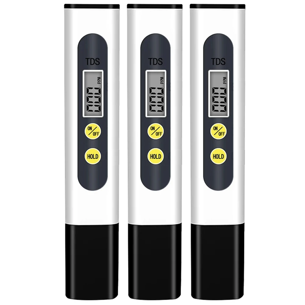 Medidor Tds Digital Testador de Água 0-9990ppm Analisador de Qualidade da Água Potável Monitor Filtro Teste Rápido Piscinas Hidroponicas de Aquário