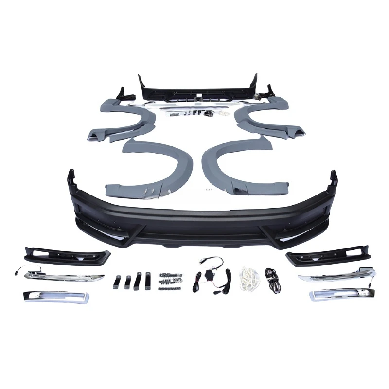 High Quality WALD Style Facelift Body Kit Bumper For FJ200 2016-2020 Upgrade