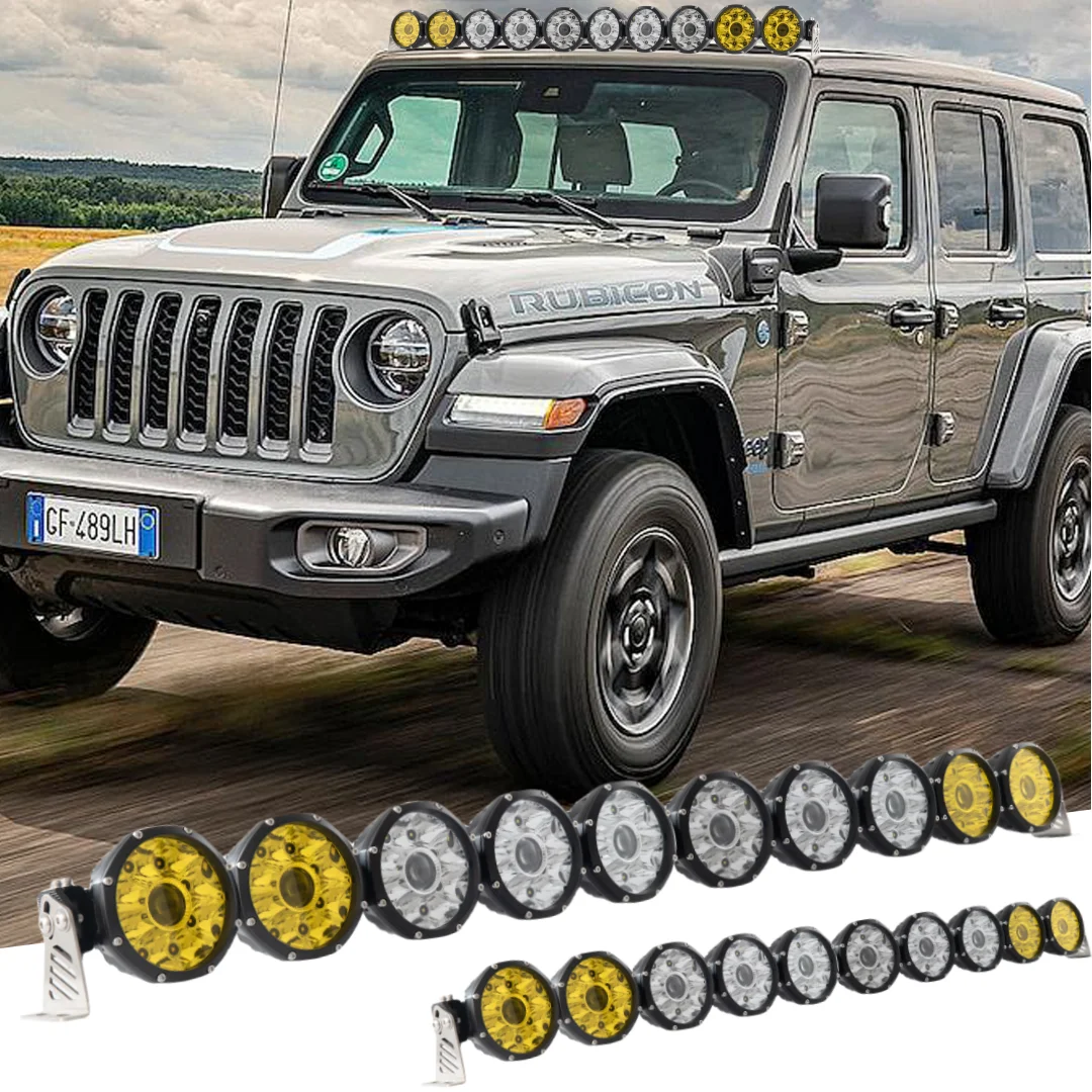 

Long Distance 2000M Combo Spot Roof Led Offroad Light Bar 52 Inch Led Light Bars For Jeep Wrangler Trucks