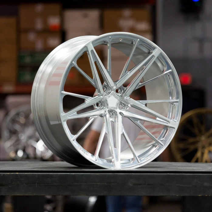 

Factory direct deliveryCustom 6061T6 Aluminum Alloy Forged Wheels 17 18 19 20 21 22 Inch 5 Hole Silvery Rims for Q7 S7 S8 S4