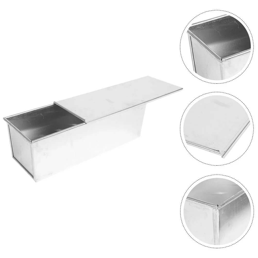 Toast Box Loaf Pan with Lid Baking Mold Bread Pans for Aluminum Tray Cover Alloy