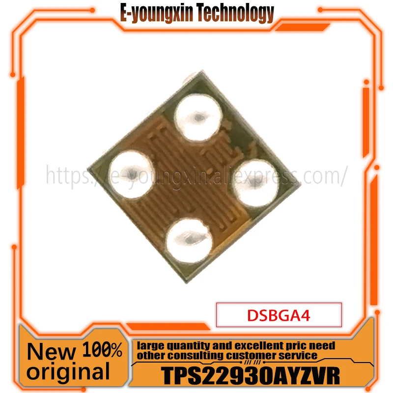 100% original authentic TPS22930AYZVR DSBGA-4 TPS22930 DSBGA4 code: 3Q level shifter chip