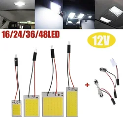 Energy Efficient and Ultra Bright COB LED Light Panel for Car Interior Ceiling with 16/24/36/48LED in 6000K White Light