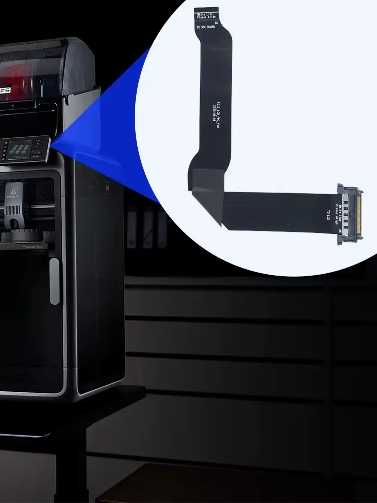 Kabel ekranu do Creality K2/K2 Pro Łatwa instalacja i wysoka odporność na temperaturę Części do drukarek 3D Creality K2/K2 Pro — zdjęcie produktu 7