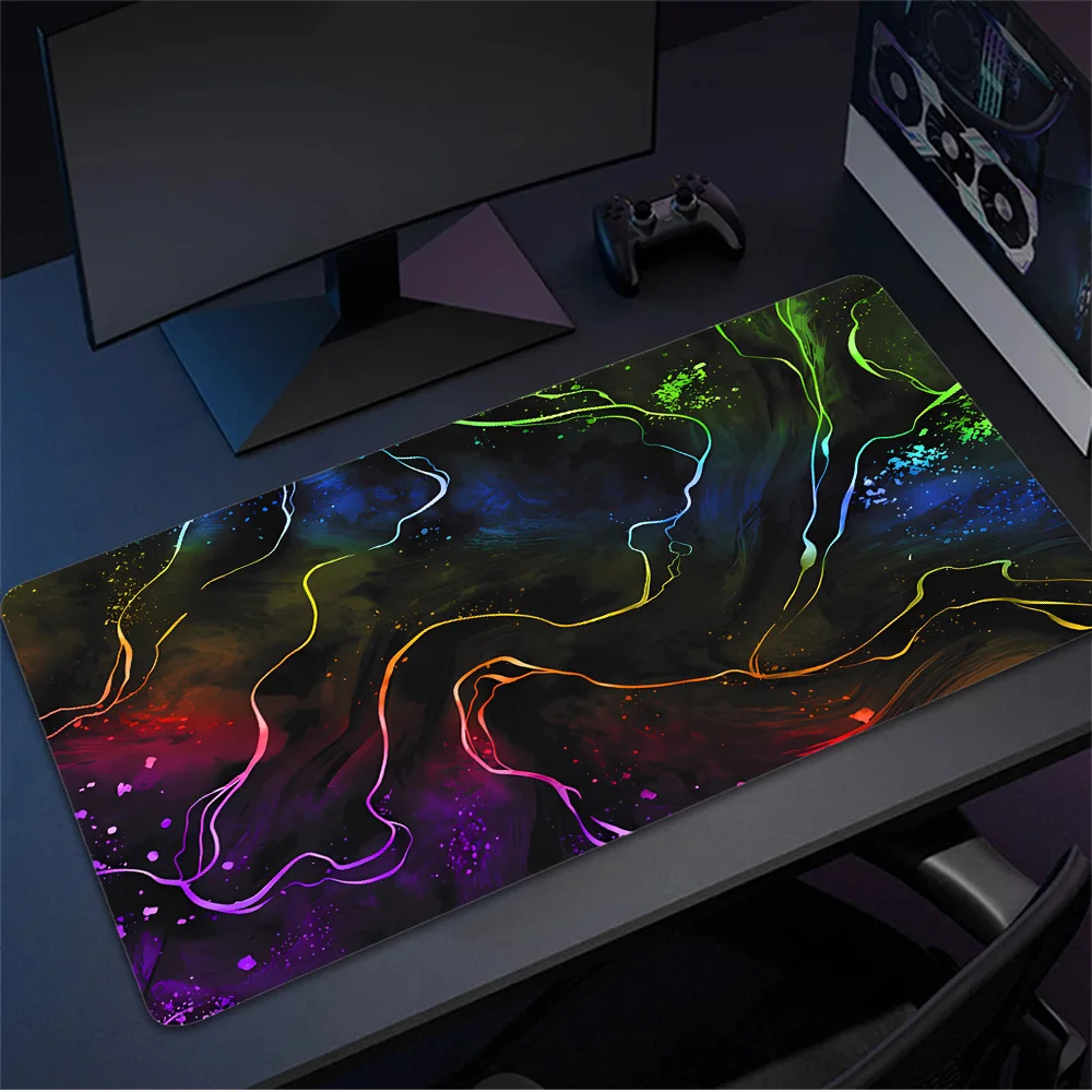 

Цветная нить GAMING MOUS PAD Mausepad Компьютерный коврик Magic Mouse Ped Настольные коврики Геймерский шкаф Настольный коврик Аксессуары для ПК Коврик для мыши