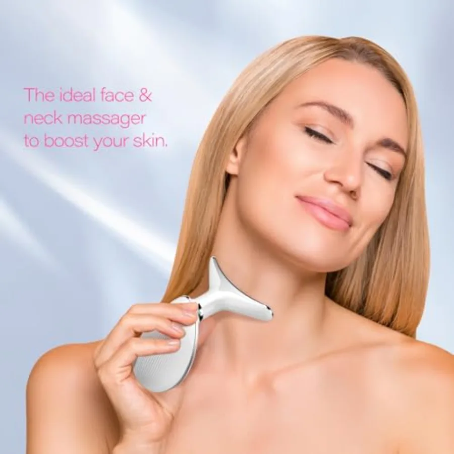 مدلك الوجه والرقبة للعناية بالبشرة 3 في 1 أدوات الوجه تعزز شد البشرة يقلل