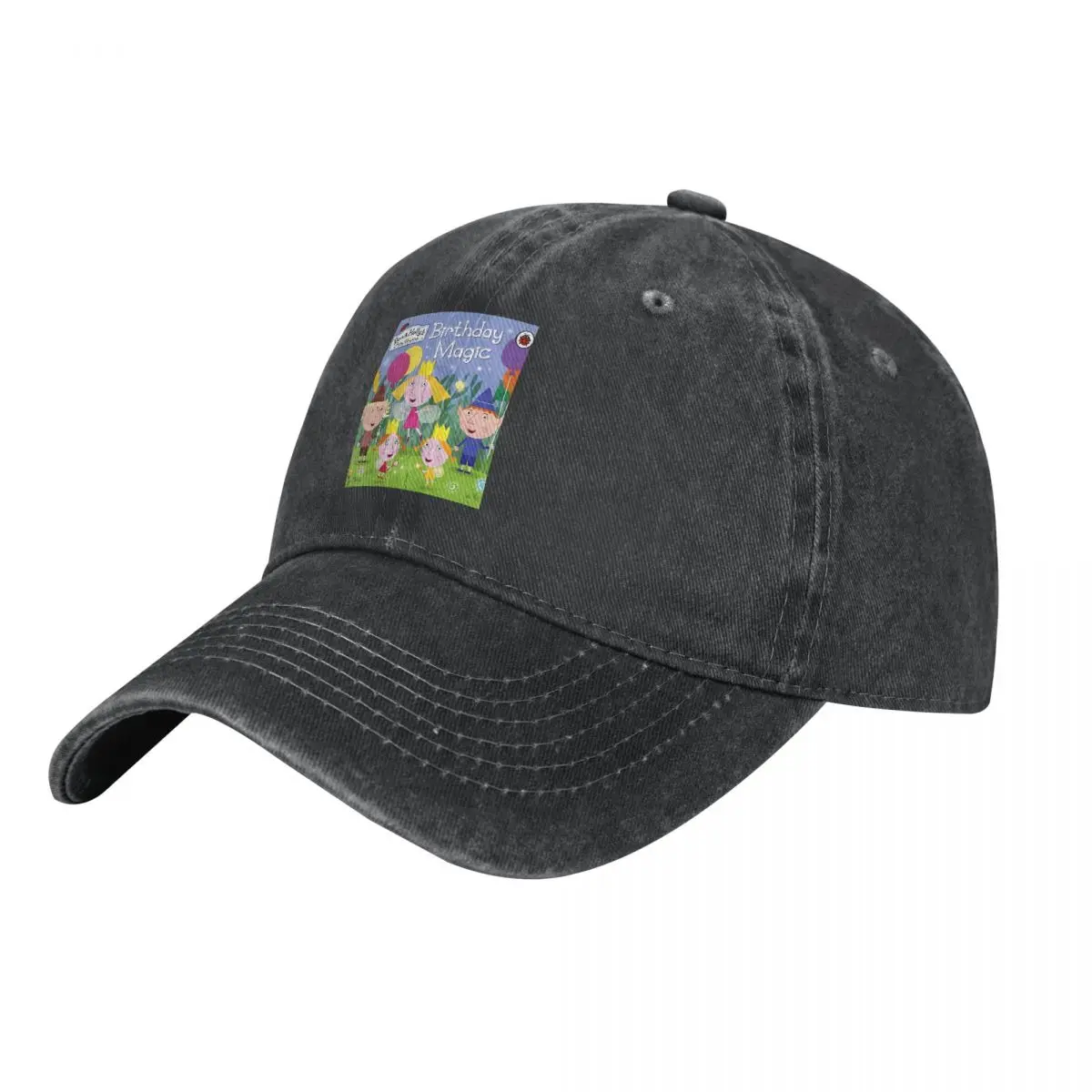 Washed Men's Baseball Cap Birthday Magic Characters Daisy And Poppy Trucker Snapback Caps Dad Hat Ben And Holly's Little Golf