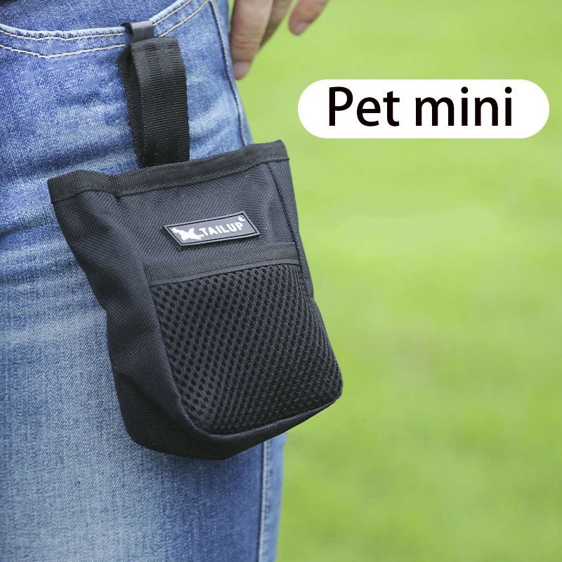 1PC Pet Dog Puppy Training Treat Snack Bait Pet Feed Pocket Pouch Obedience Agility Pouch Food Bag Pocket Snack Reward Waist Bag