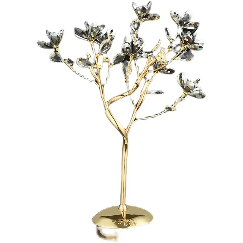 Simple modern crystal floor lamp living room creative art personality Nordic light luxury bedroom Internet celebrity decorative
