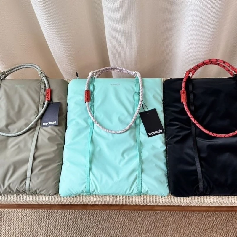 

Top New Tote Tablet Bag Portable Shoulder Crossbody Unisex Waterproof Going Out Student Travel Foreign Style