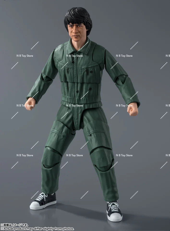 Auf Lager Bandai S.H.Figuarts SHF Police Story Jackie Chan Actionfigur Modell Spielzeug Sammeln Sie Geschenke