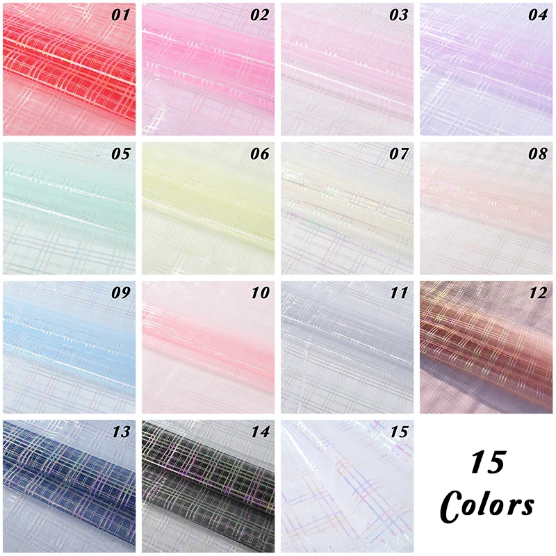 

Symphony Plaid Printing Yarn Fabric Color Plaid Dress Wedding Dress Stage Performance Suit Handmade DIY Fabric For Sewing