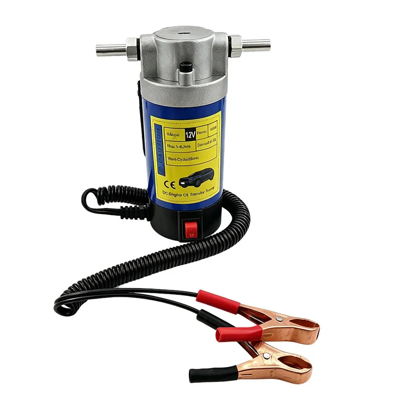 Image of Elektrische Ölpumpe 12V-24V zum Absaugen und Übertragen von Öl 100W 4L mit Schläuchen für Auto, Boot, Motorrad