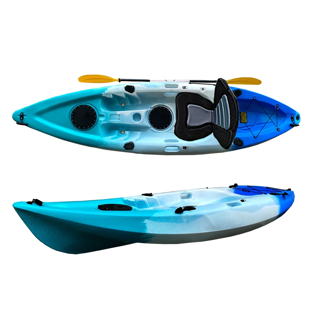 LLDPE ROTOMOLDed  cheap kayak one person sit on kayak  fishing  CANOE/KAYAK for paddle board