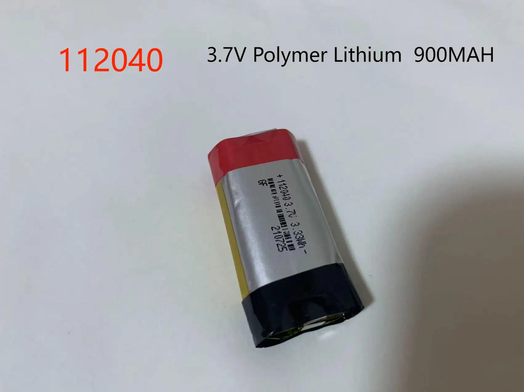 1-3pce New Full Capacity 3.7V Polymer Lithium Battery 112040 900MAH MP3 Bluetooth Headset device micro