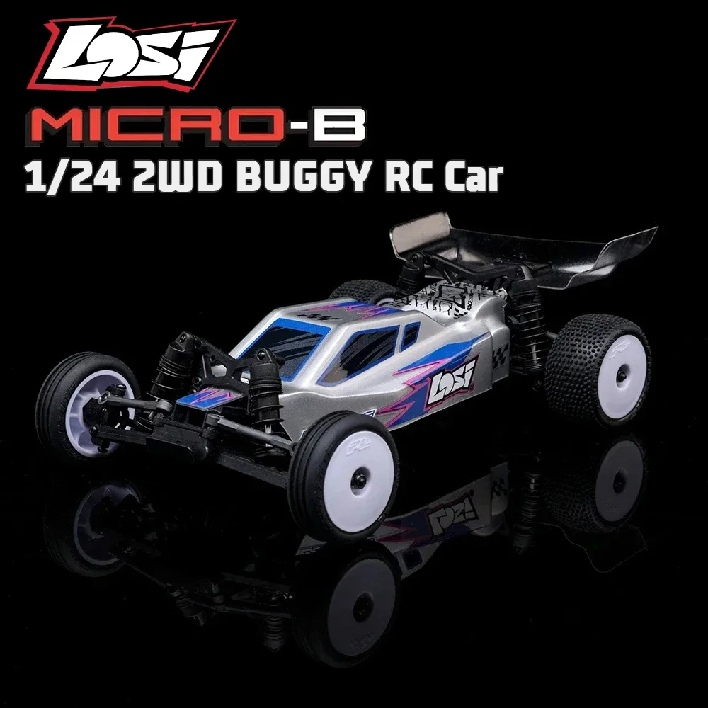 Los00007T2: La Scelta Perfetta per un Buggy Elettrico 1/24 da 2 Ruote Motrici per Adulti e Bambini