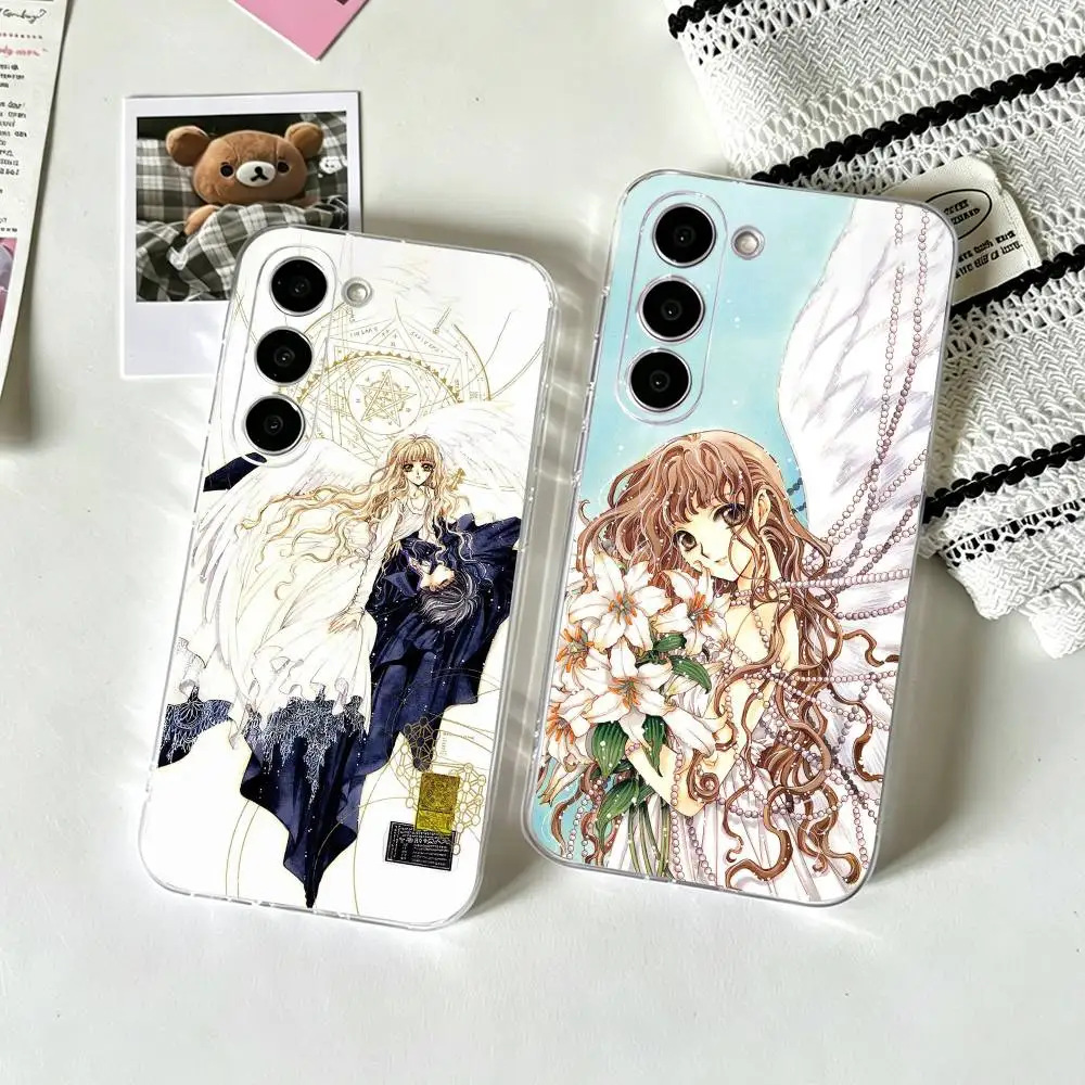Funda de teléfono Anime X1999 Kotori Monou para SamsungA10,12,20,21S,30,31,40,50,51,52,70,71, funda transparente